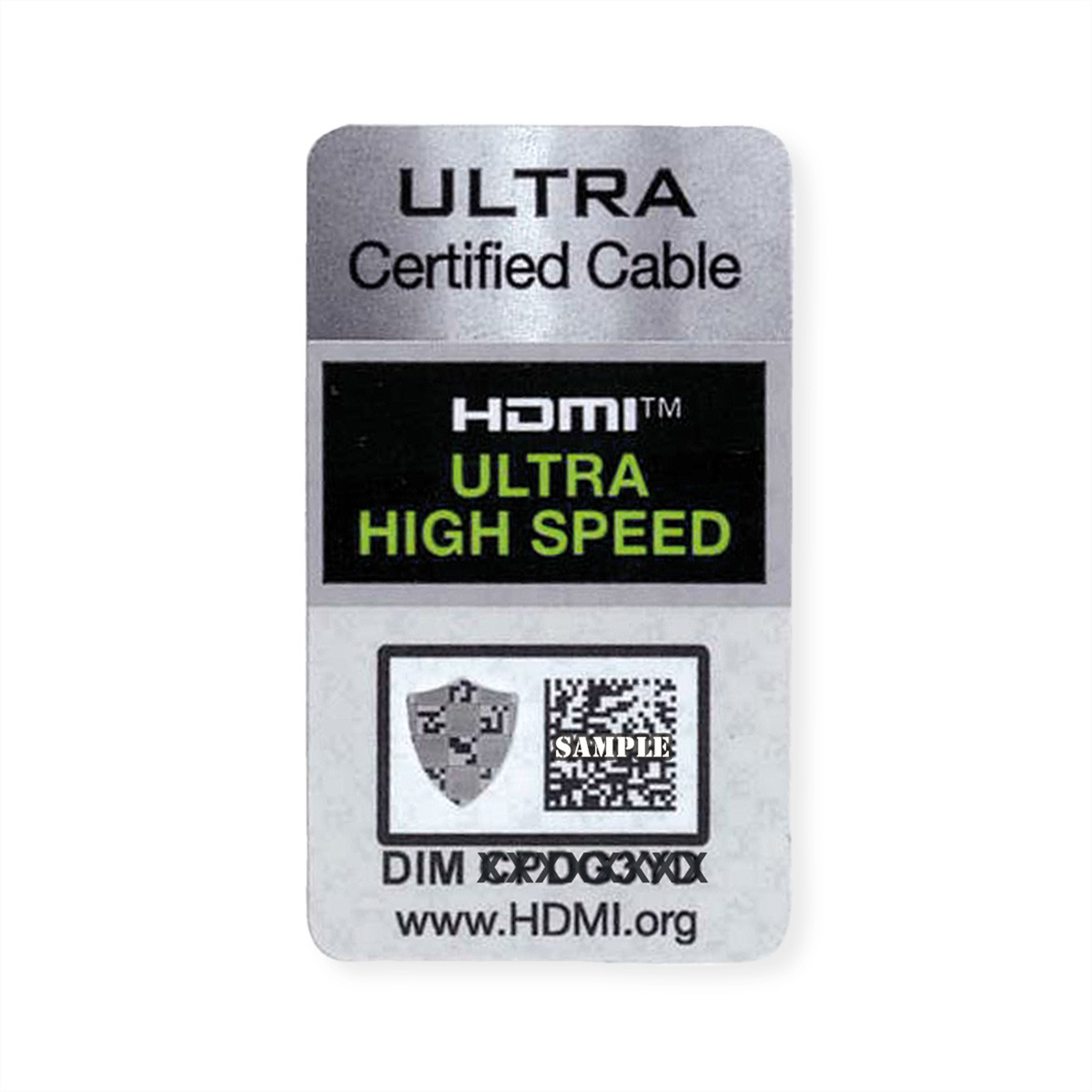ROLINE HDMI UltraHD Kabel, Eth. 11.04.6010 Black, ST/ST, 4320p, HDR 1m