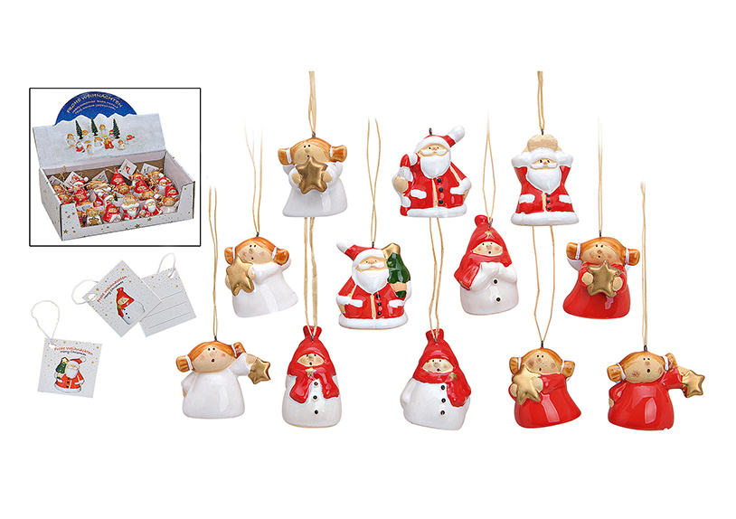 photo ROOST Affiches de Noël 3x4.5cm 10016700 Figurines de Noël, assortis