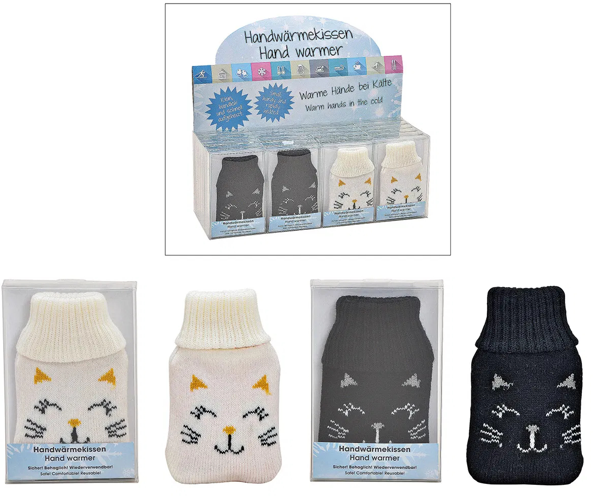 photo ROOST Chauffe-Mains Chat 10025389 Housse en tricot, assorti