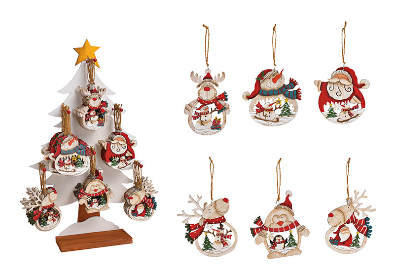photo ROOST Affiches de Noël 10x11cm 10027428 motifs de Noël, assortis