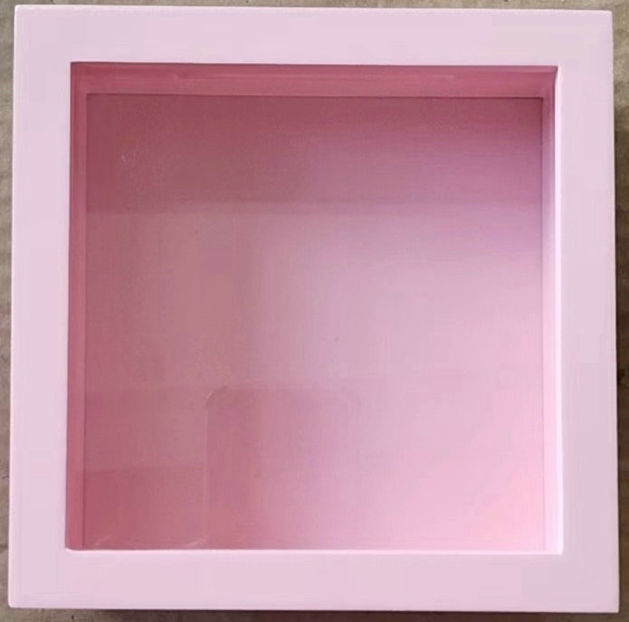 ROOST Tirelire Bois 100318 pink 15x5x15cm pink 15x5x15cm