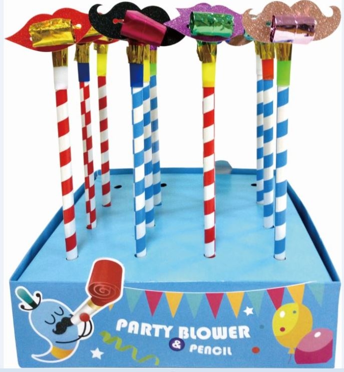 ROOST Crayon 103476 Partyblower, multicolor