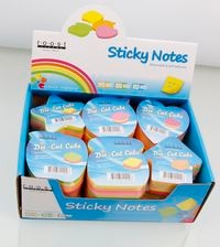 ROOST Sticky Notes maxi 70x70mm 4005 6 sujets, neon