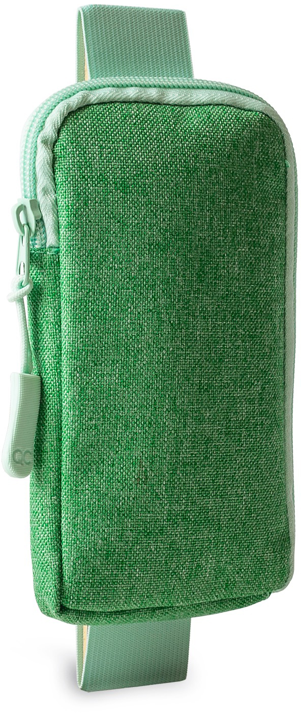 ROOST Notebook pouch 16x8x2mm 497758 urban green/mint