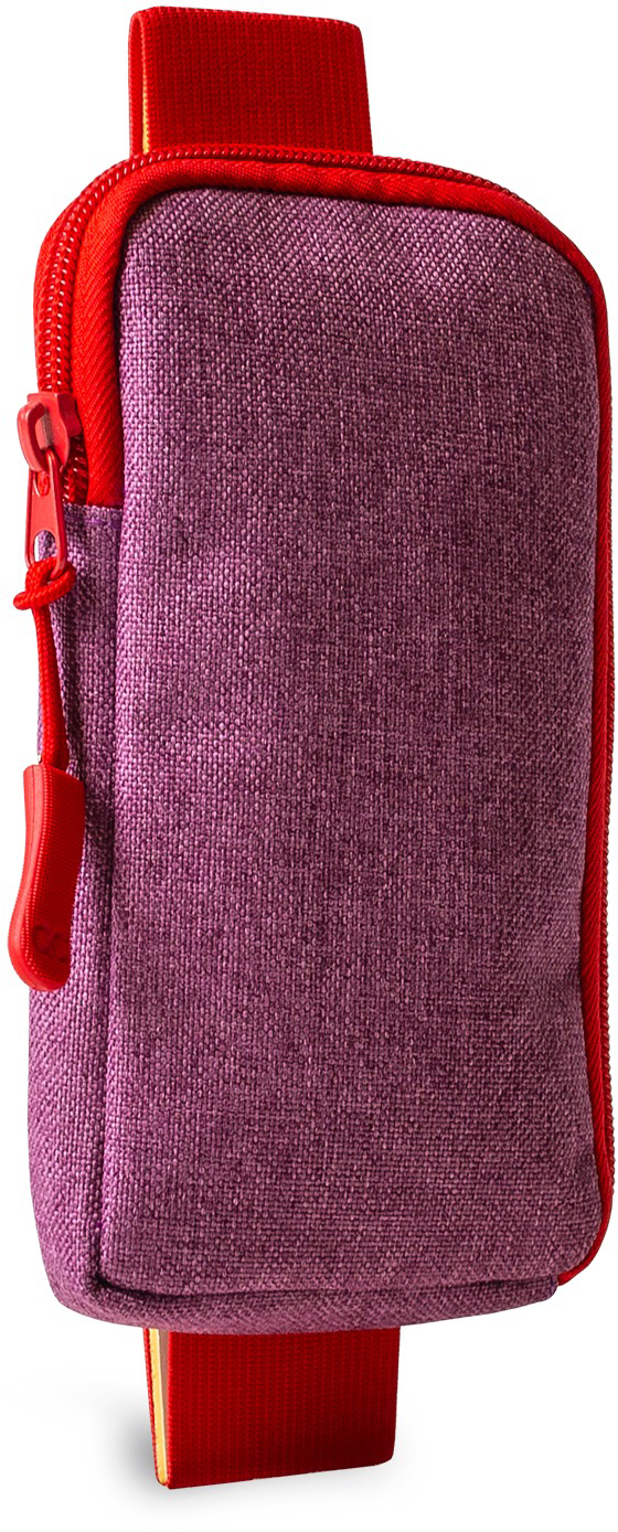 ROOST Notebook pouch 16x8x2mm 497772 elegant violet/vivid red elegant violet/vivid red