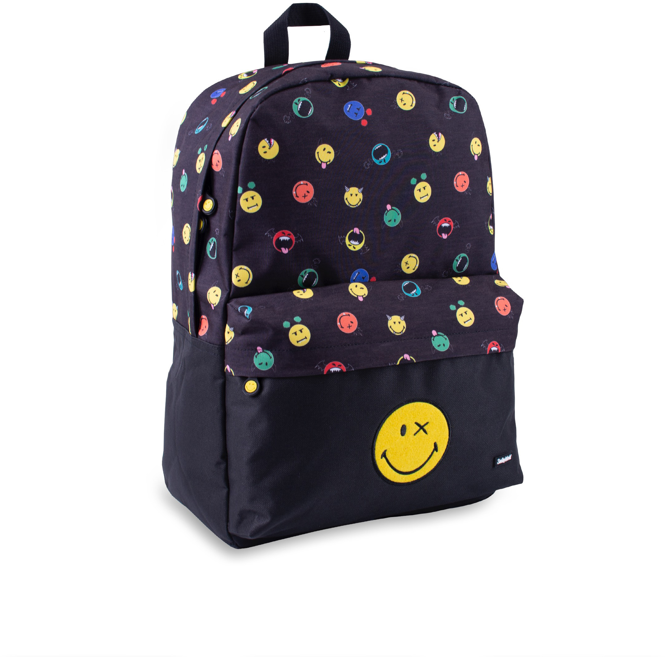 Rucksack Smiley WD Crazy 499462 black/all over 30x18x43cm