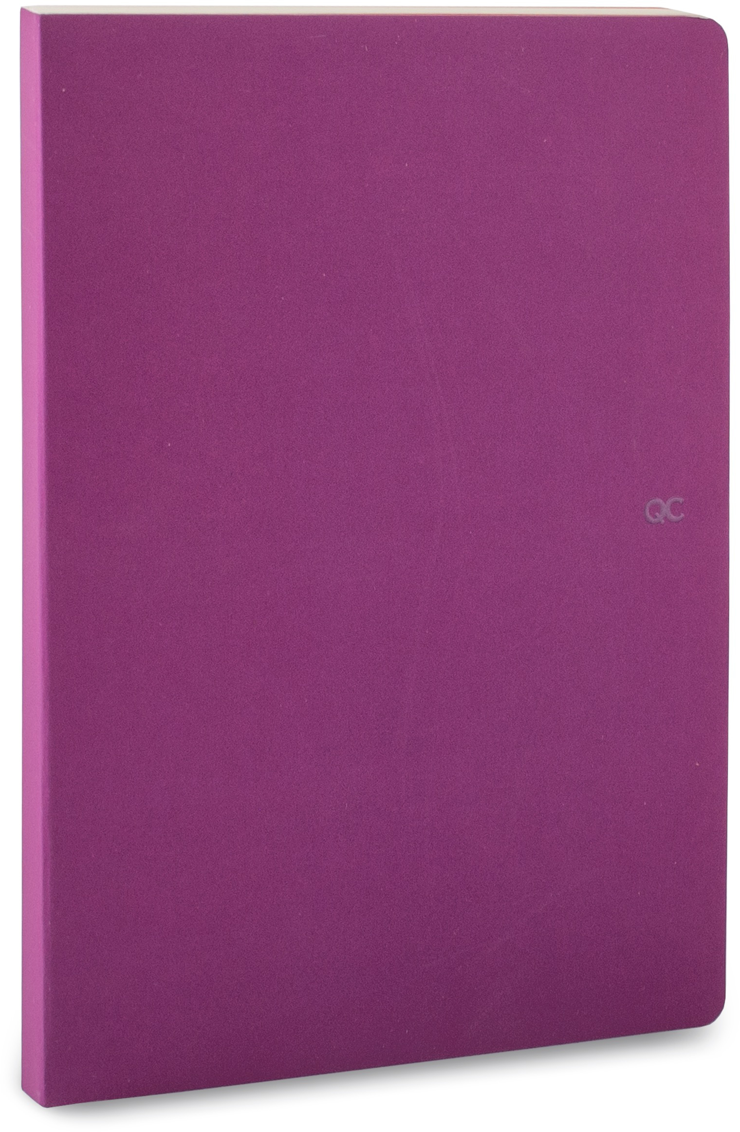 ROOST Notebook A5 15x21x1mm 500113 elegant violet/vivid red