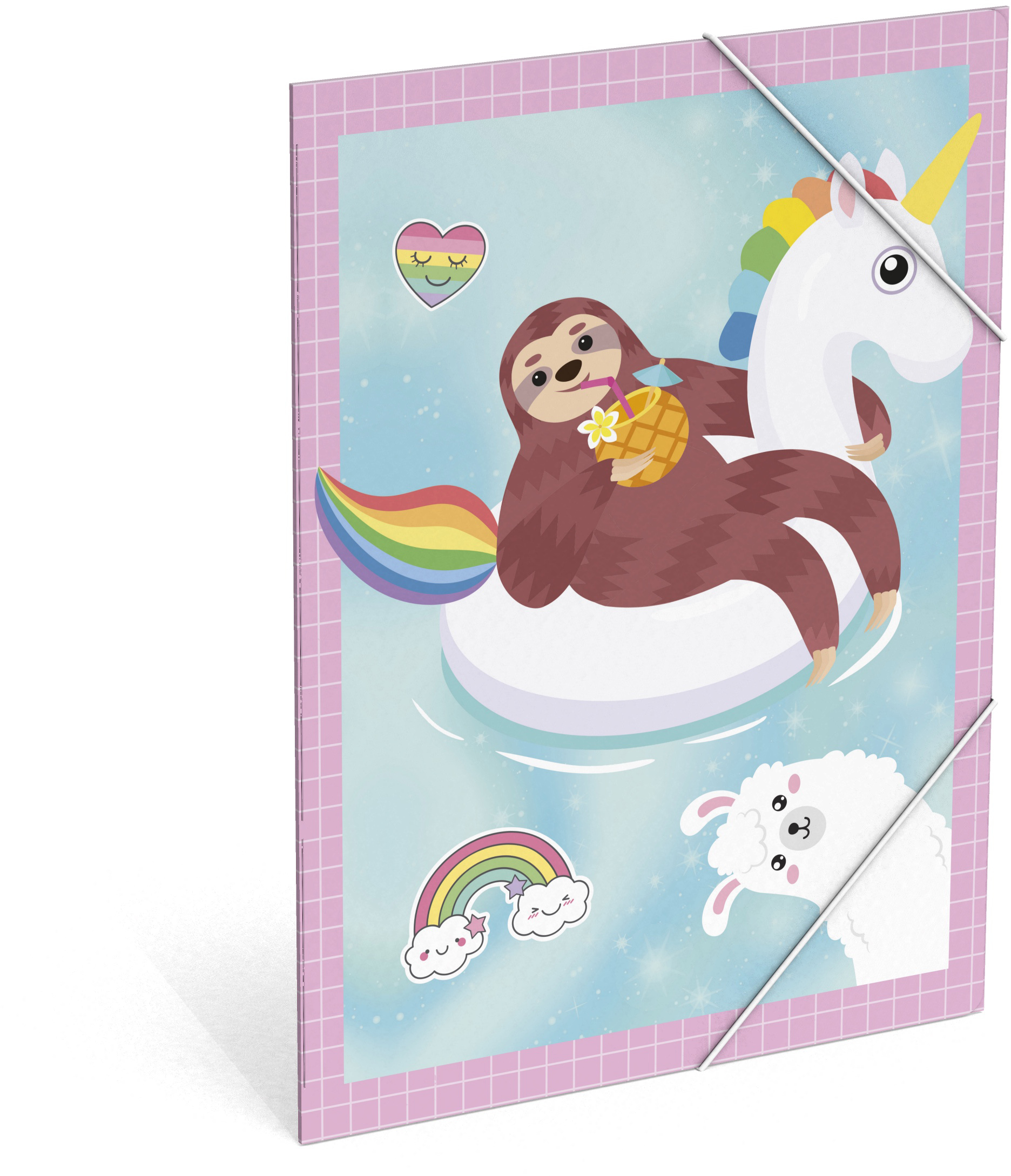 photo ROOST Elastic File A4 54115/3D Good Vibes Party