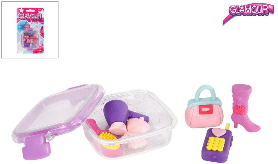 photo ROOST Gommes Glamour 590223 8 pièces