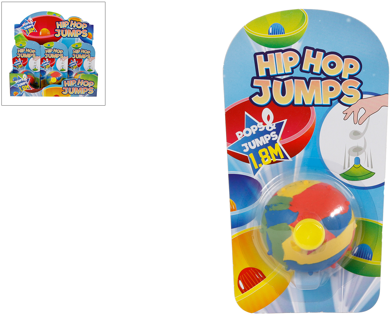 ROOST Jumper Hip Hop 620734 pops & jumps 1.8m pops & jumps 1.8m