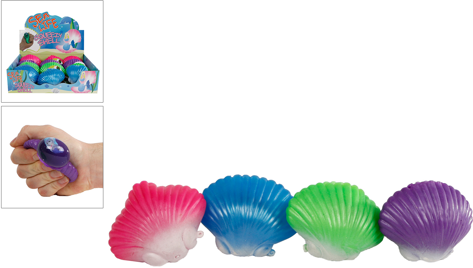 ROOST Squeezy Shell with Pearl 620947 4 couleurs 4 couleurs