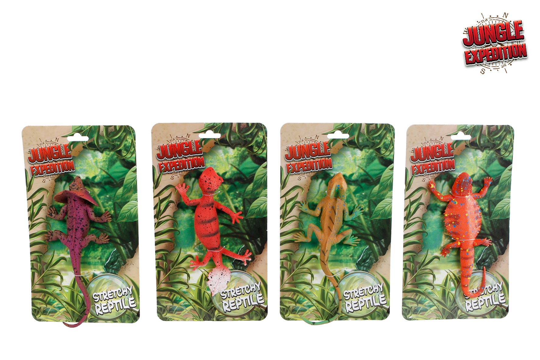 ROOST Jungle Expedition Stretch 620967 Reptiles, ass. 18-23cm
