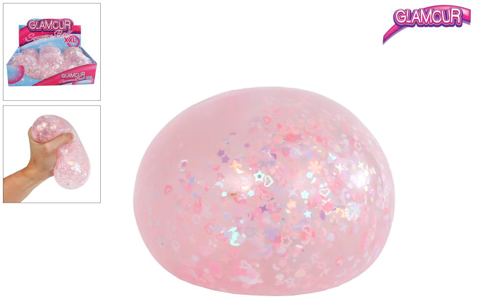 photo ROOST Boule à écraser 9cm 621529 Fleur scintillante