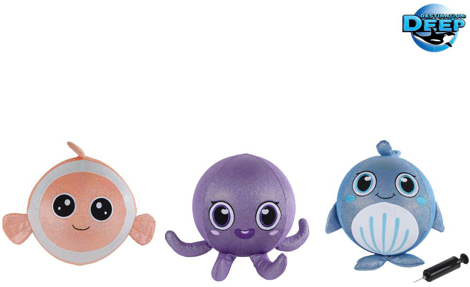 photo ROOST Animal gonflable 30cm 660684 avec pompe, assortis