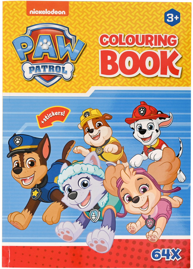 ROOST Malbuch Paw Patrol B1090 mit Stickers, assortiert