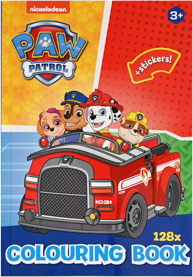 ROOST Livre d'activités et dessin B1130 avec Paw Patrol Stickers