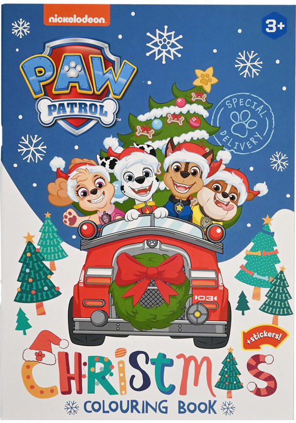 photo ROOST Livre à dessin Noël B620 Paw Patrol