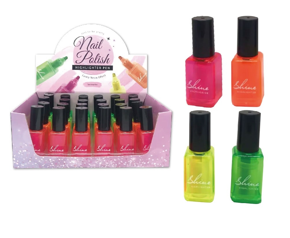 photo ROOST Surligneur vernis à ongles CHP-001 assortis