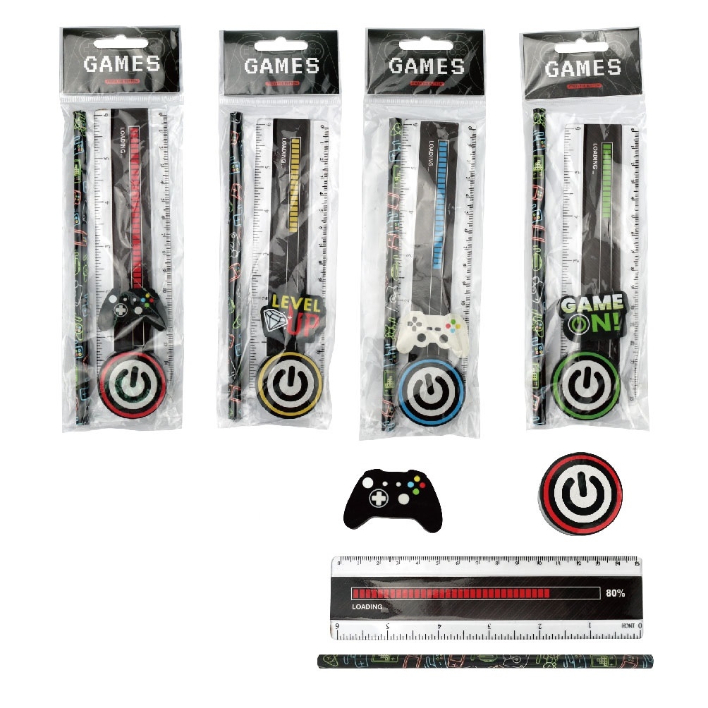 photo ROOST Set à écrire Game GMOPP4-001 4 pièces, assortis