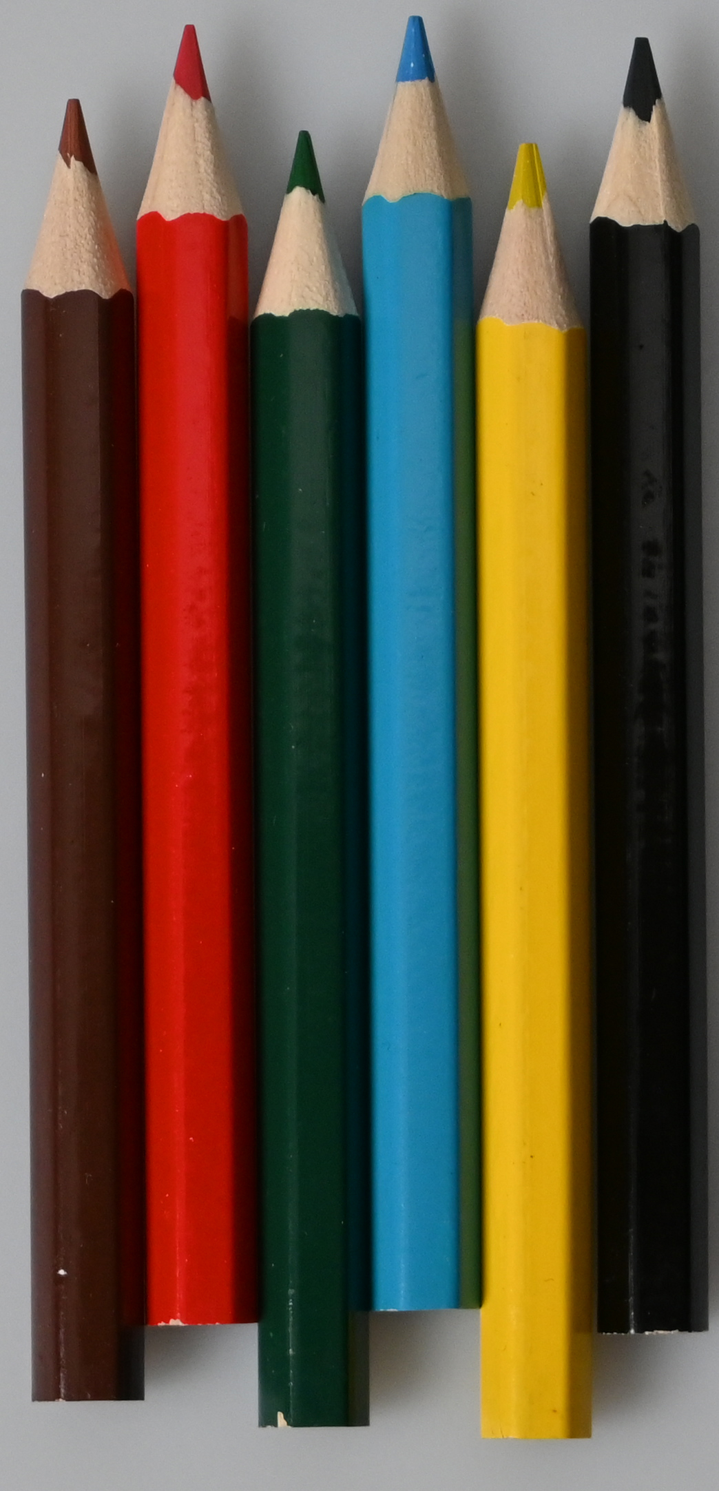 ROOST Crayon de couleur Mini KL320 4,5x8,7cm 6 pièces 4,5x8,7cm 6 pièces