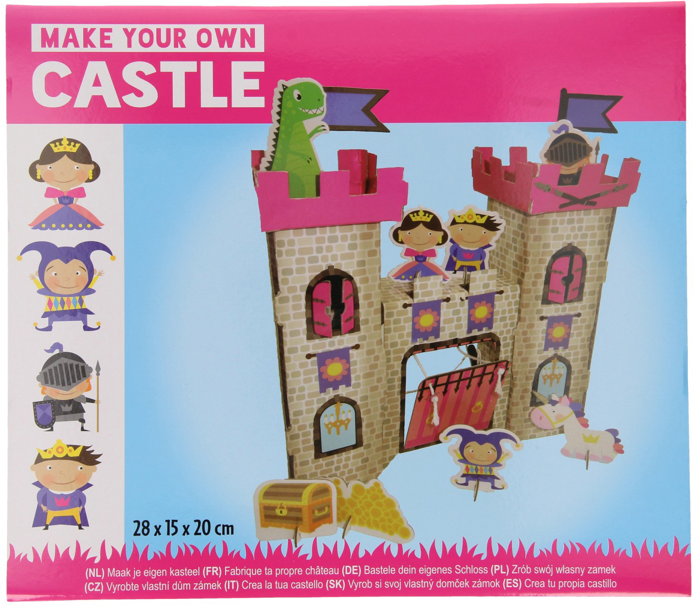 photo ROOST Kit de bricolage DIY KN240 Pirates, Château, Cabane ass.