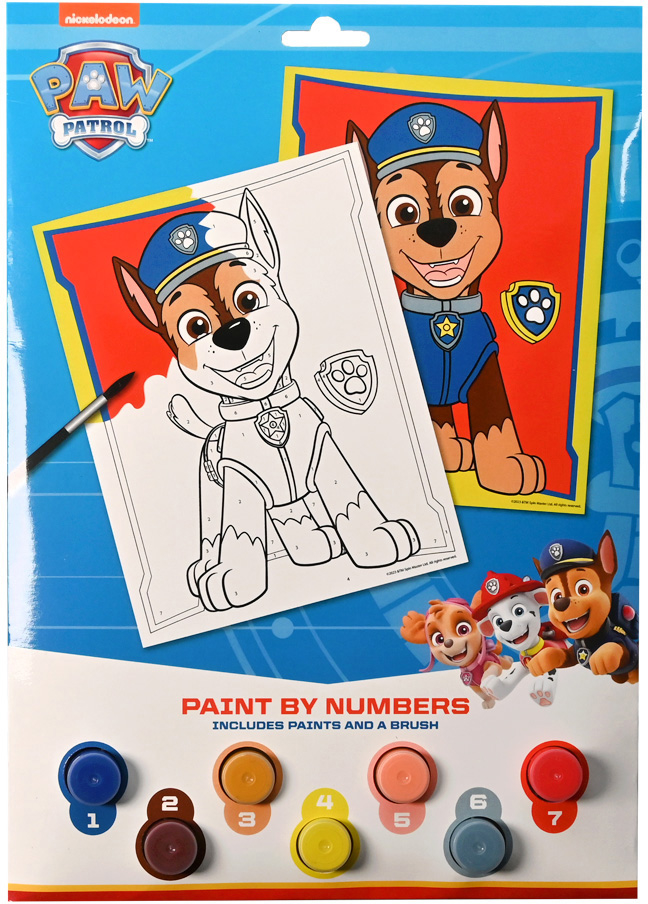 ROOST Paw Patrol Set painture KN710 inc peinture et pinceau inc peinture et pinceau