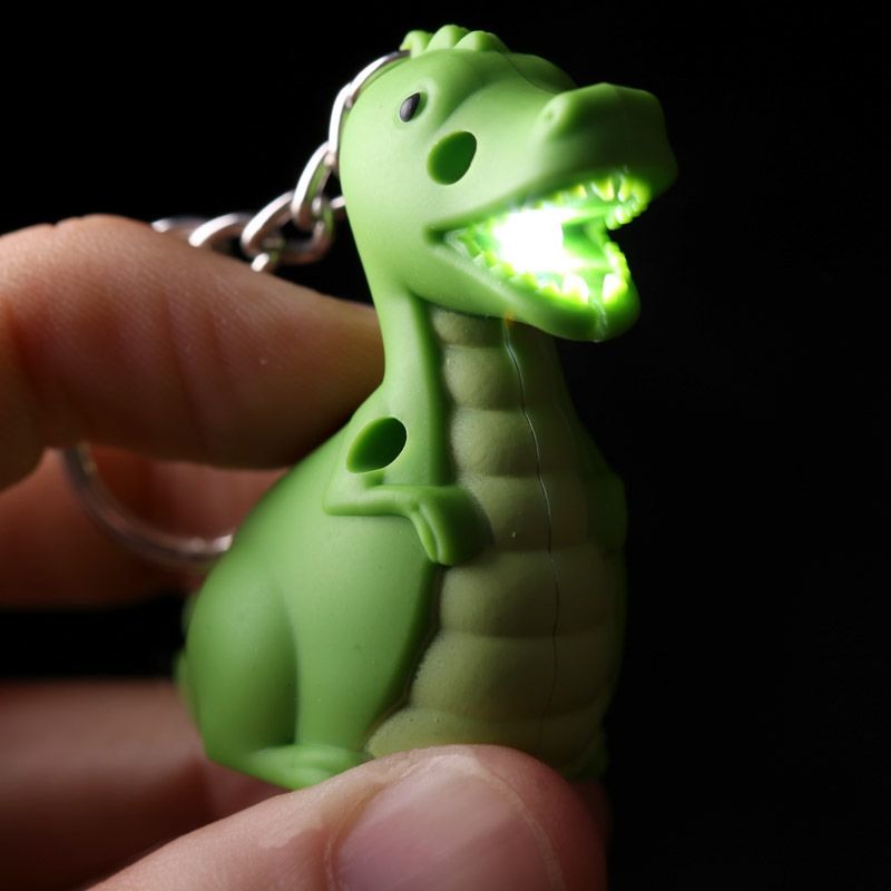 ROOST Porte-clé Dino Key59 LED 10x2.5x4cm