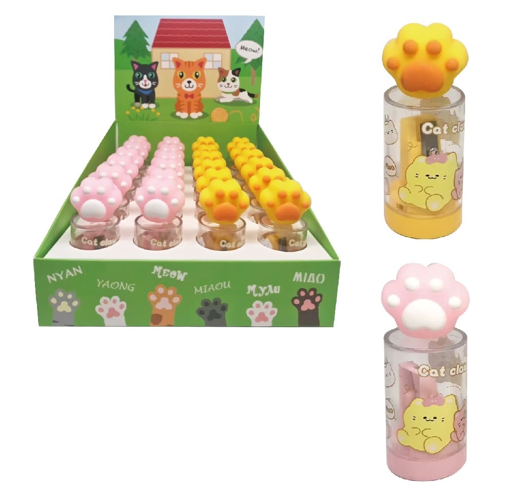 photo ROOST Taille-Crayon 3D MES-002 Chat, assorti