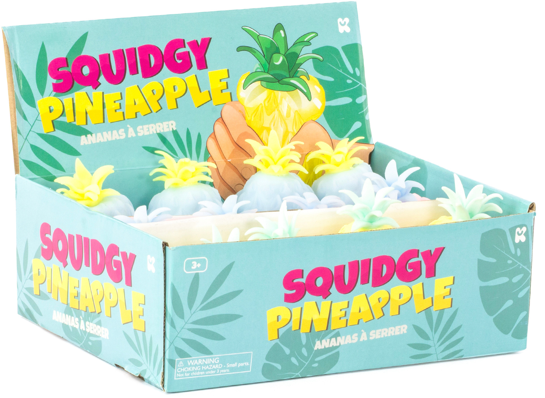 ROOST Squeezy Pineapple NV537 4 assorti