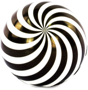 ROOST High Bounce Illusion Ball NV596 noir / blanc