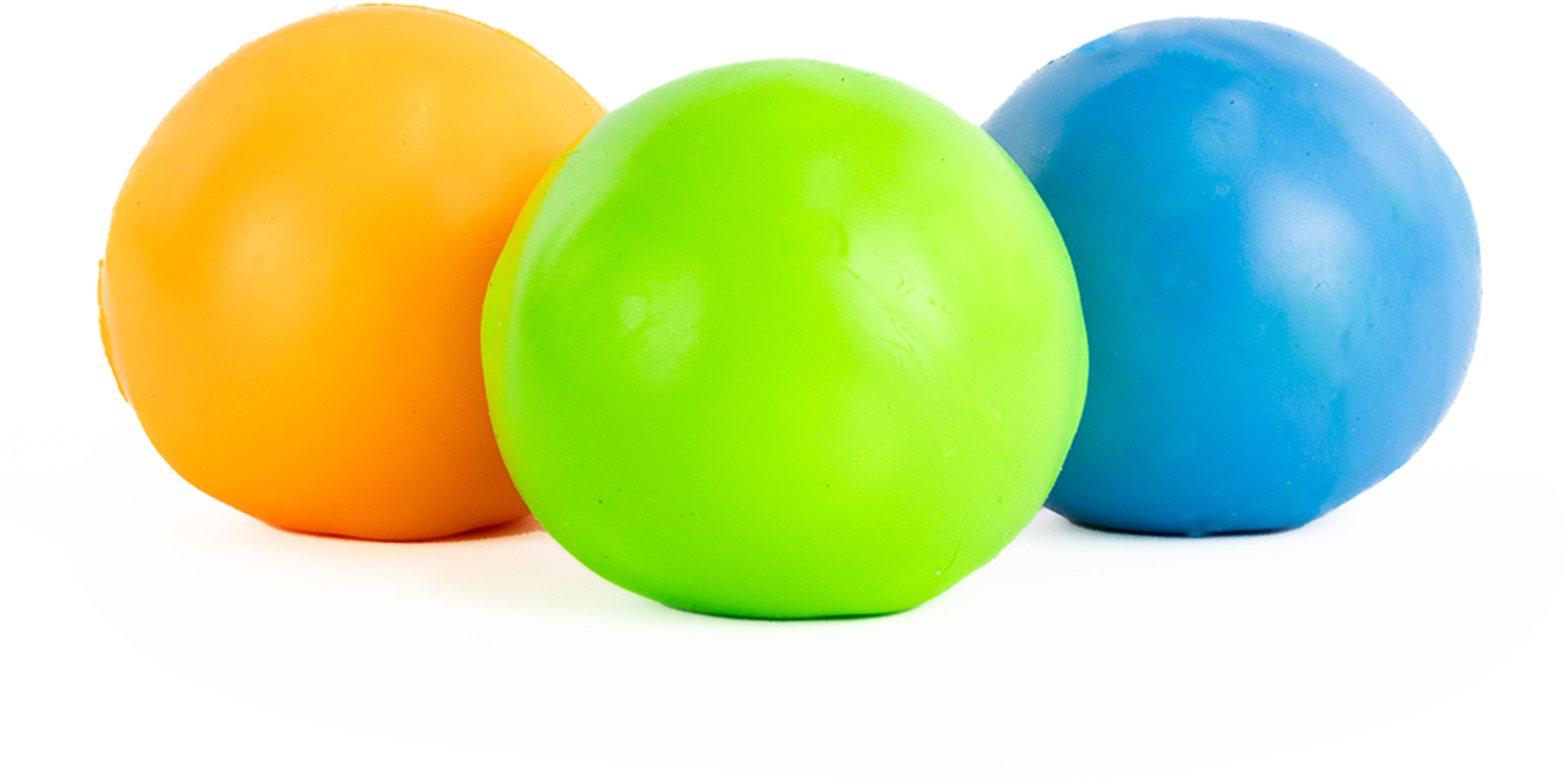 ROOST Squeezeball Squidge Ball NV647 3 couleurs assorti