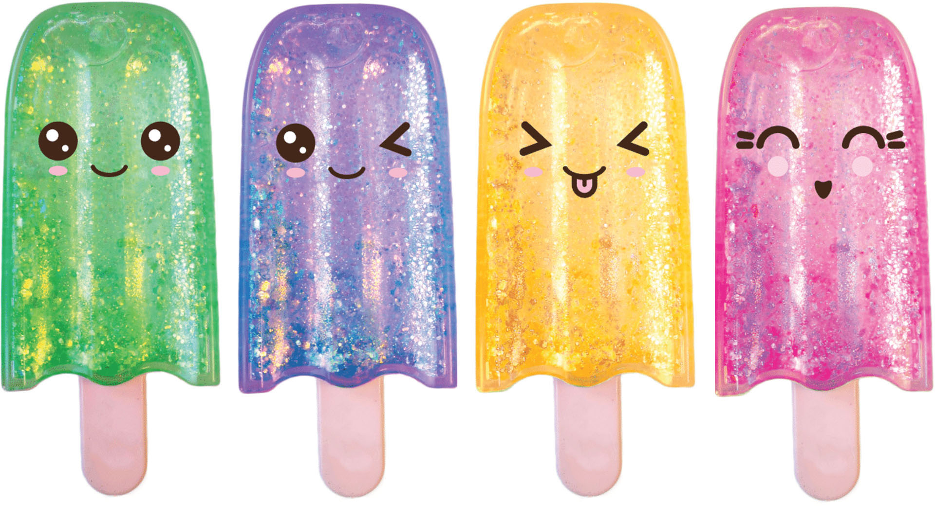 photo ROOST Quetschi Glitter Pops 11cm NV906 assorti