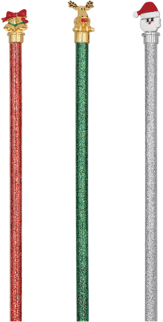 ROOST Crayon Christmas Topper TSKY-P2311 assorti