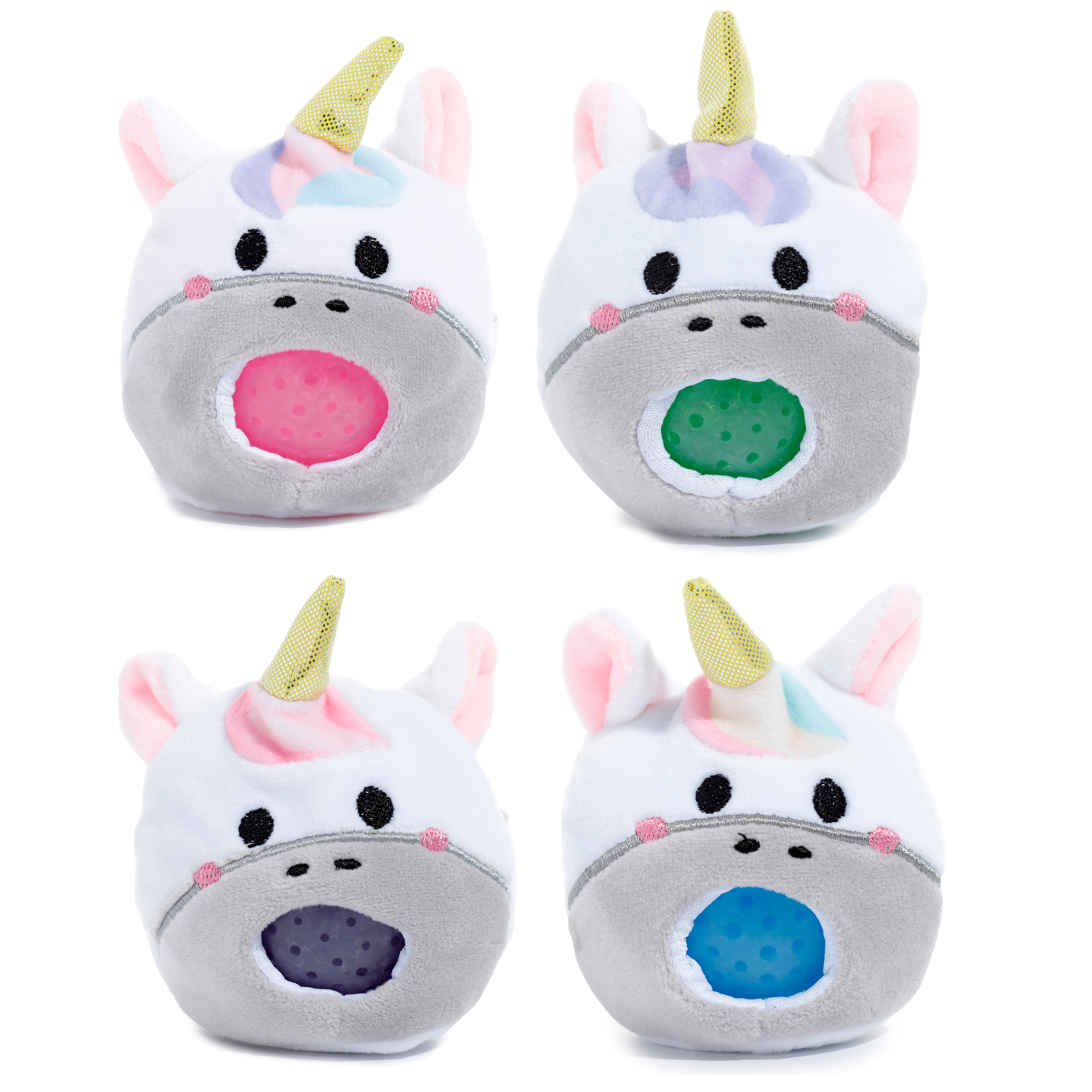 ROOST Squeezy Unicorn TY853 plush, 4 ass.