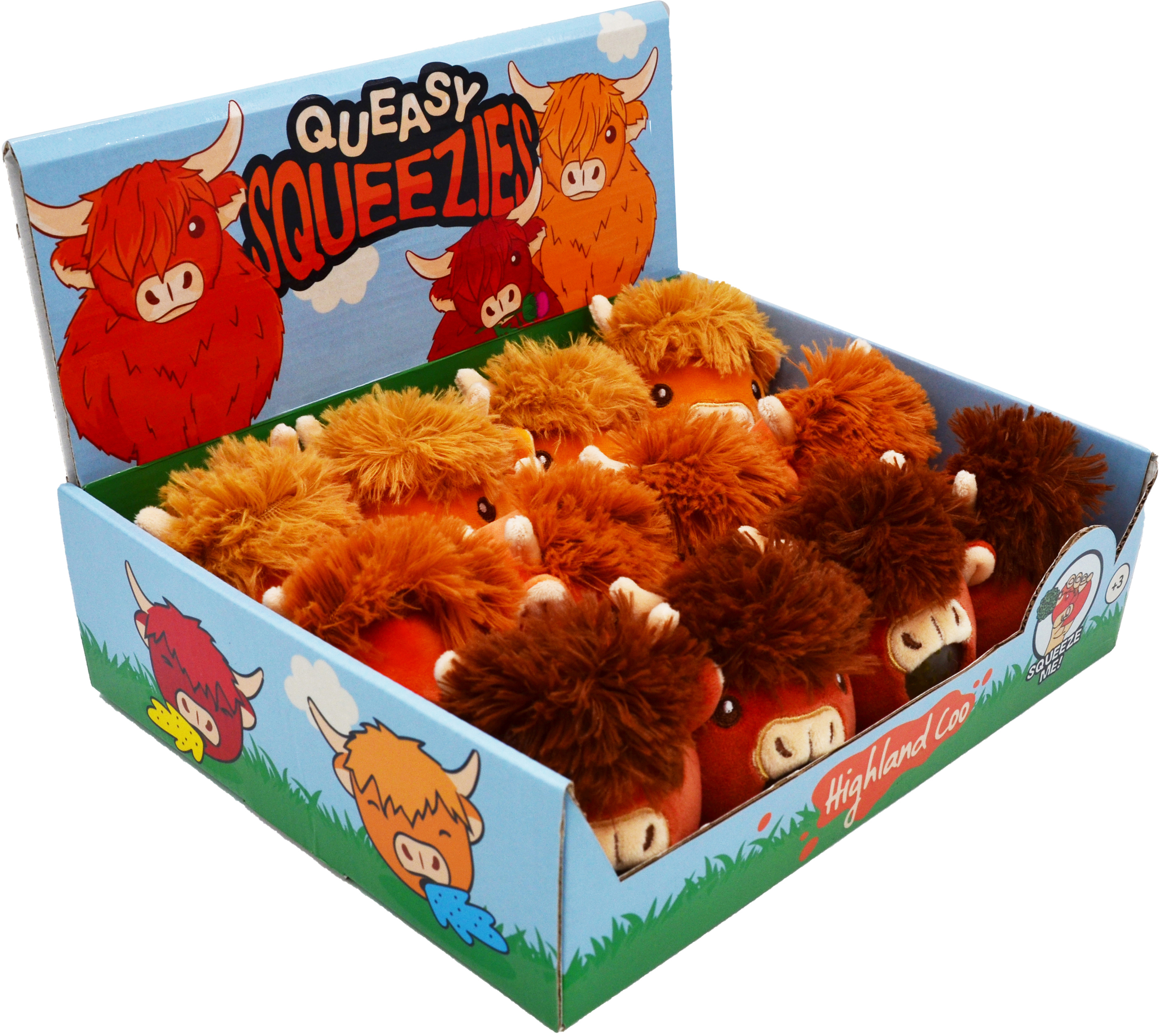 ROOST Squeeze Vache peluche TY930