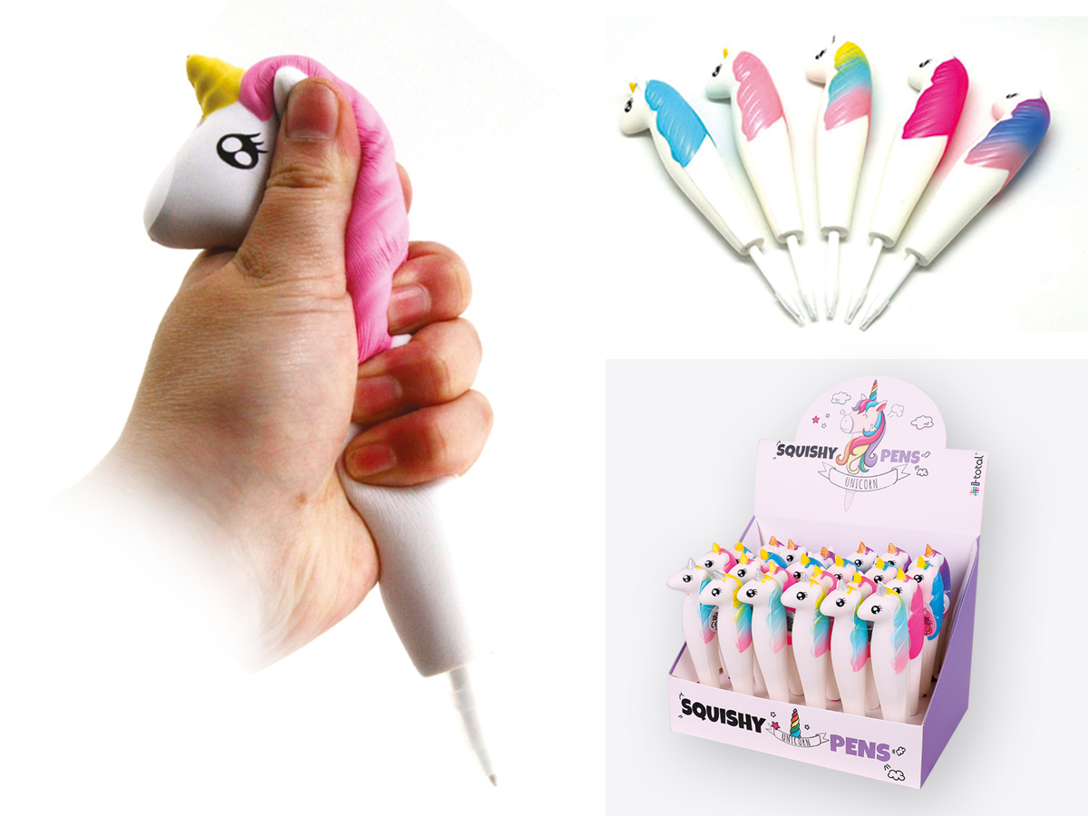 ROOST Squeeze stylo Licorne XL1570 ass.