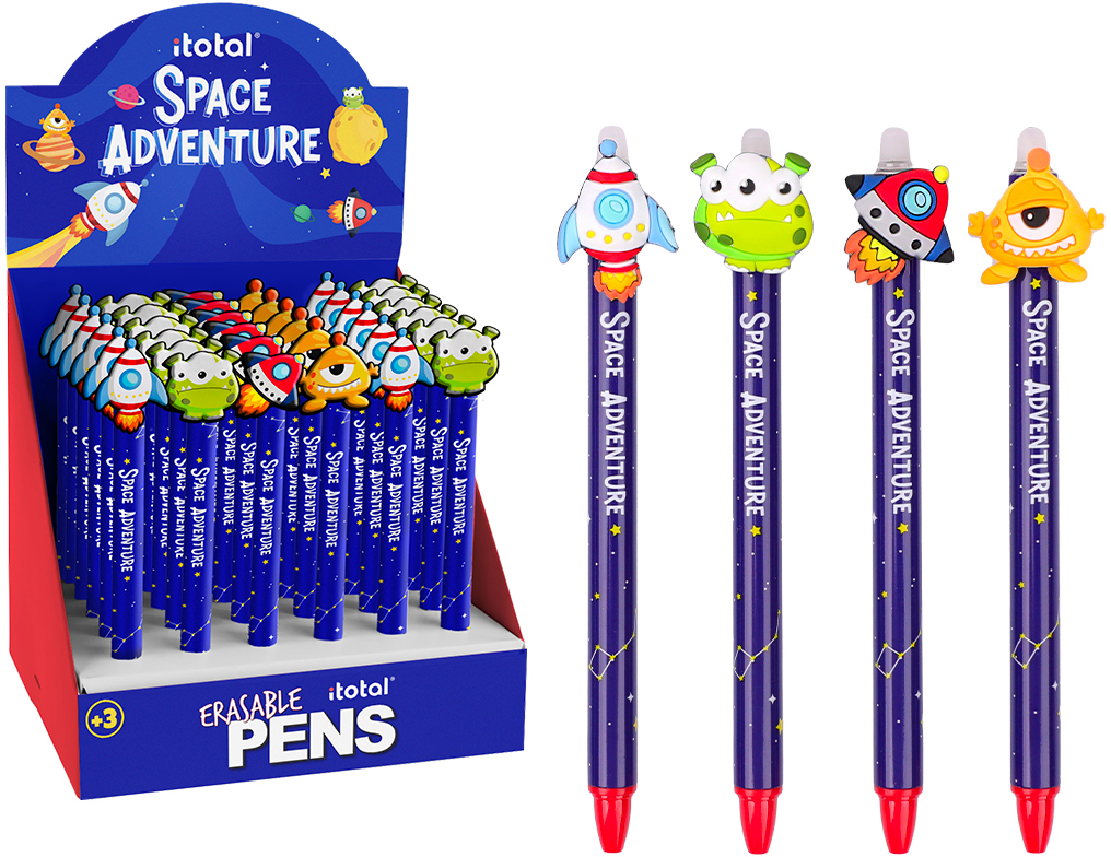 ROOST Stylo a bille XL2177A Space Adventure assorti