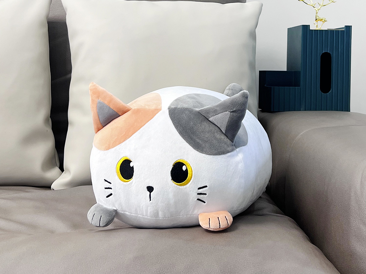 photo ROOST Oreiller 33x35x18cm XL2207 Cat orange