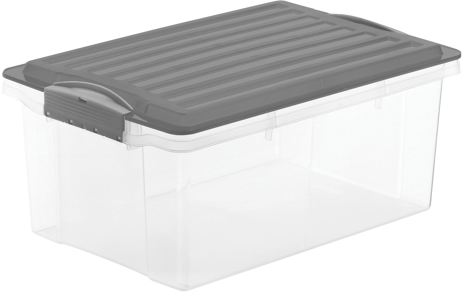 photo ROTHO Panier empilable Compact 13l 1776008812WS anthracite/transparent