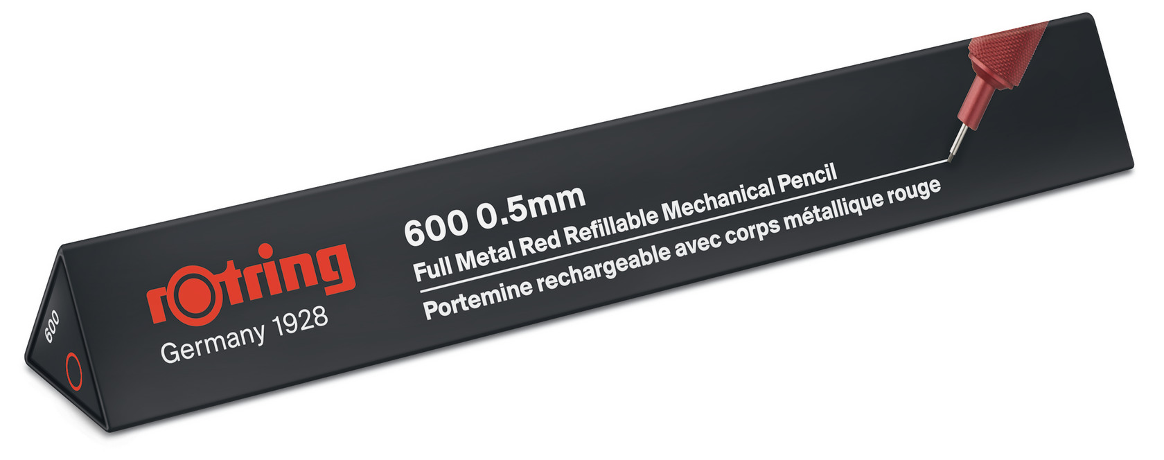 ROTRING Portemines 600 0.5mm 2114264 rouge metallic