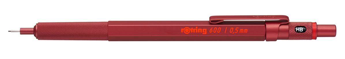 ROTRING Portemines 600 0.5mm 2114264 rouge metallic