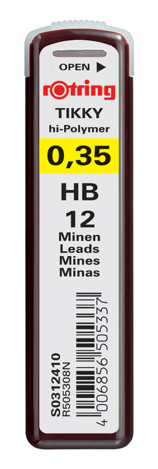 ROTRING Mines HB S0312410 0,3mm 12 pcs.