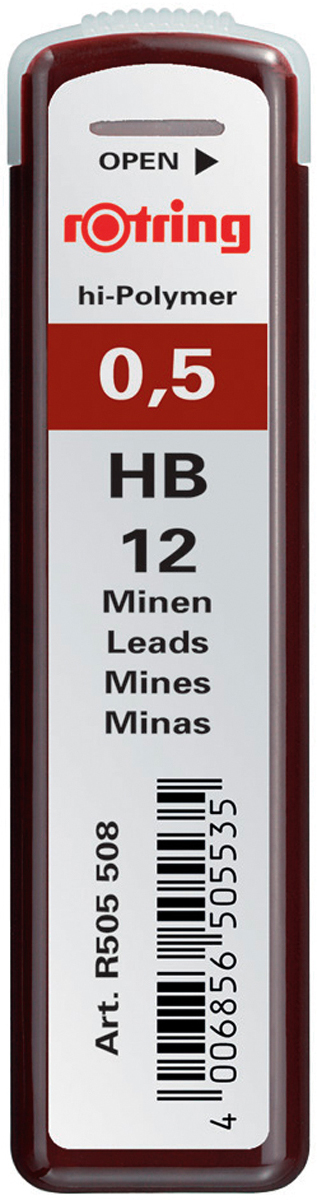 ROTRING Mines HB S0312650 0,5mm 12 pcs.