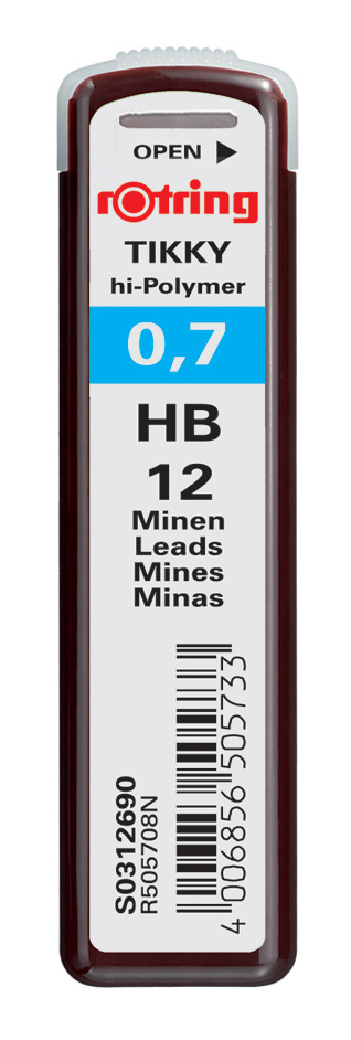 ROTRING Mines HB S0312690 0,7mm 12 pcs.