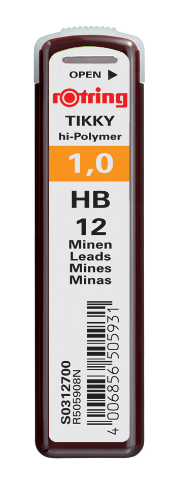 ROTRING Mines HB S0312700 1,0mm 12 pcs.