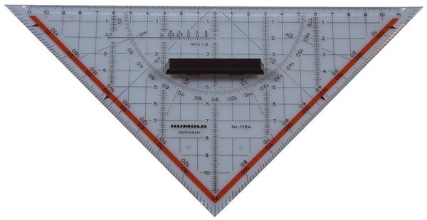 RUMOLD Dessin techn. triangle 22cm 1154