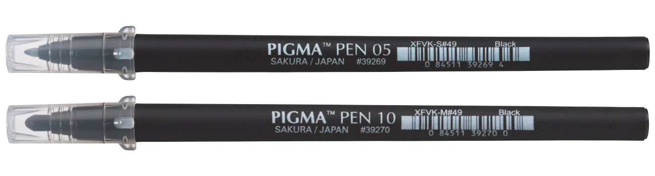 SAKURA Pigma Pen 10 0,8mm XFVKM49 black black
