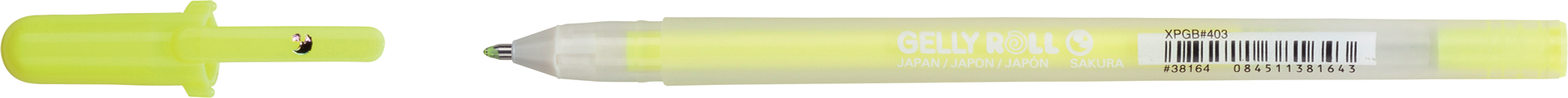 SAKURA Gelly Roll 0.5mm XPGB403 Moonlight Fluo gelb