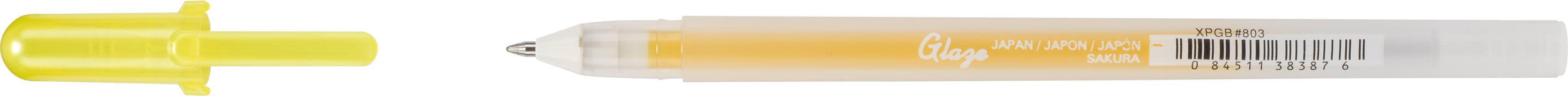 SAKURA Gelly Roll 0.7mm XPGB803 Glaze Yellow