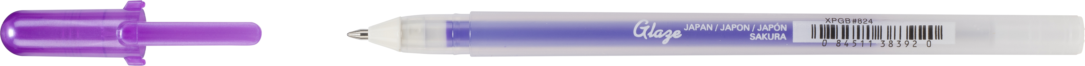 SAKURA Gelly Roll 0.7mm XPGB824 Glaze Purple